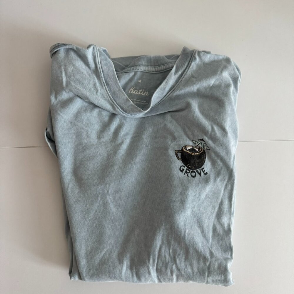 The Grove coffee shop t shirt (St pete florida) Katin T shirt